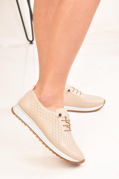 Firibu Thermo Rubber Laced Patterned Classic Sports Shoes