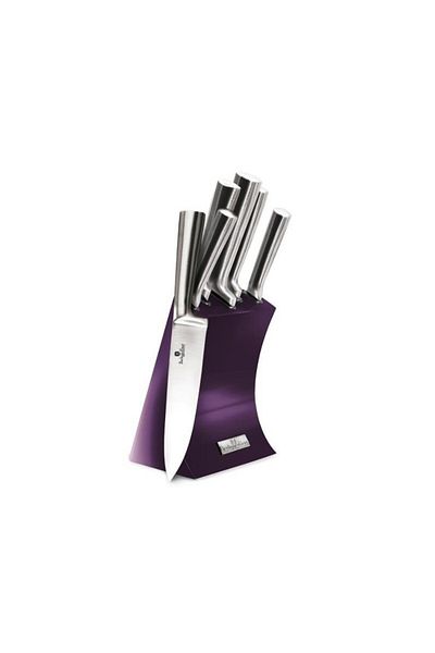 Berlinger Haus 6-piece Knife Set, Purple Eclipse Collection, Berlinger Haus, BH 2671, stainless steel, purple