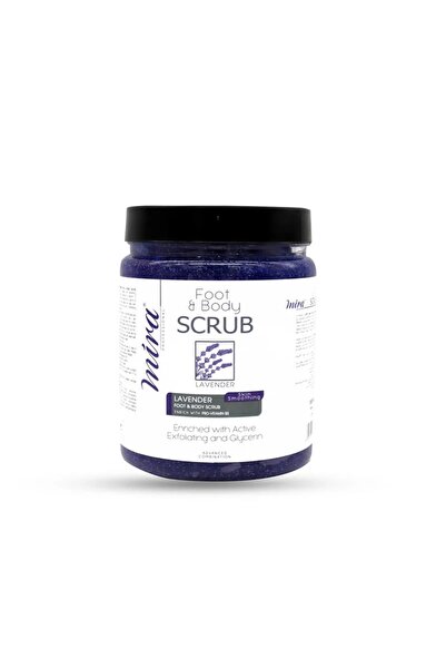 MIRA PROFESSIONAL مقشر ميرا للقدمين والجسم برائحة اللافندر 1000 مل - مقشر مهد...