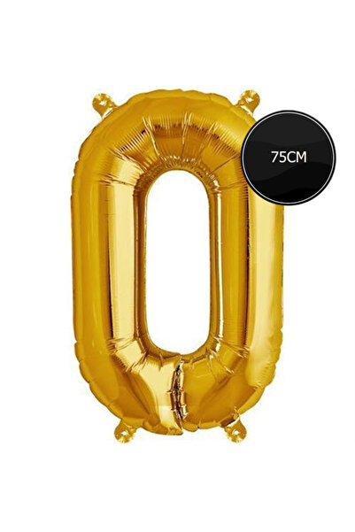 Bp Bizden Pastacılık 75cm Letter O Foil Balloon Gold