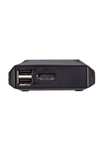 ARK PATENT Aten US3312 2-portowy przełącznik KVM USB-C 4K DisplayPort ze zdalnym przełącznikiem portów Aten