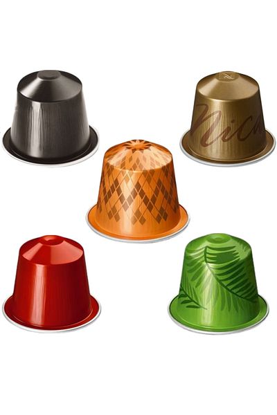 Nespresso Popular 100 Pieces Capsule Coffee