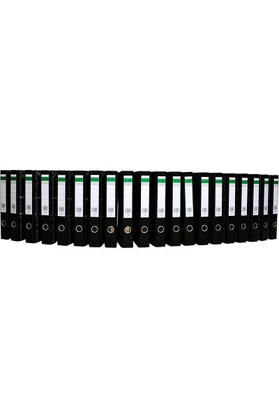 Alba RADO Box File (8cm, Pack of 50, Black)