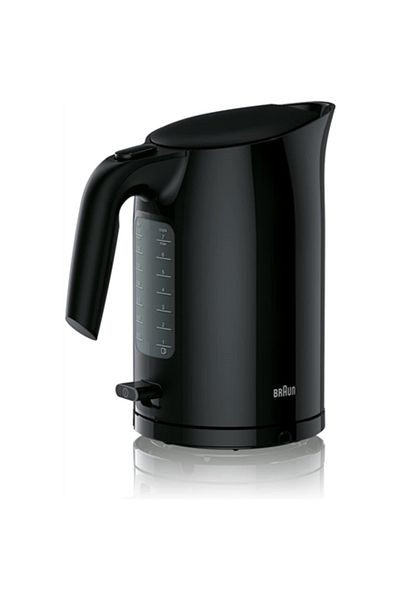 BRAUN SSA STORE Braun | Czajnik | WK3100BK PurEase | Standard | 2200 W | 1,7 L | Plastik | Obrotowa podstawa 360°