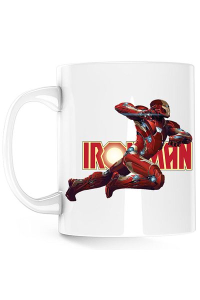 OEM Cana Ironman Logo Light Heavy Strong Alpha Fire Hot, alba, 330 ml