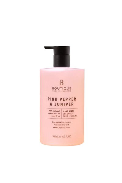 Boutique Liquid soap with pink pepper & juniper scent, Boutique, 500 ml