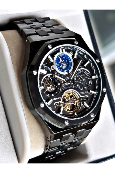 Ferrucci Function FCF 03571M.05 Çelik Kordon Erkek Kol Saati