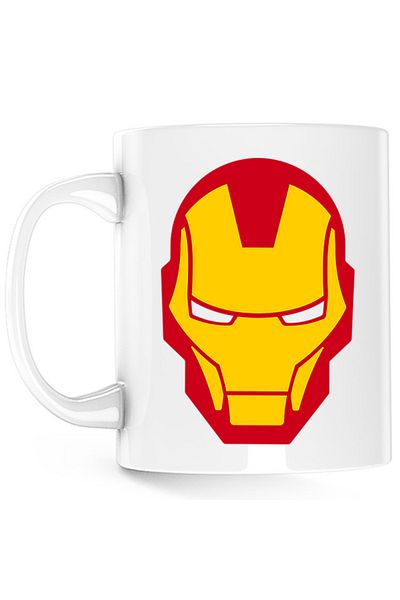 OEM Cana Ironman Logograph Symbol Marvel Comics Stan Lee, alba, 330 ml