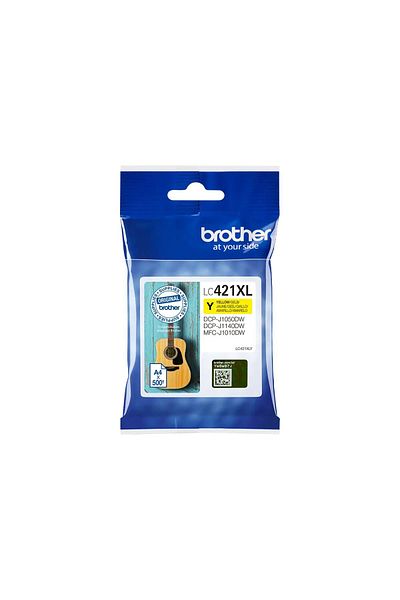3D Brothers Brother LC421XLY Ink Cartridge, Yellow