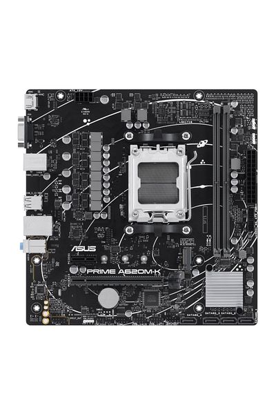 ASUS | PRIME A620M-K | Familie de procesoare AMD | Soclu de procesor AM5 | Memorie DIMM DDR5 |