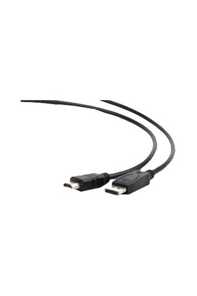 Cablexpert | CC-DP-HDMI-3M | Męski | 19 pin HDMI Typ A | Męski | 20 pin DisplayPort | 3 m