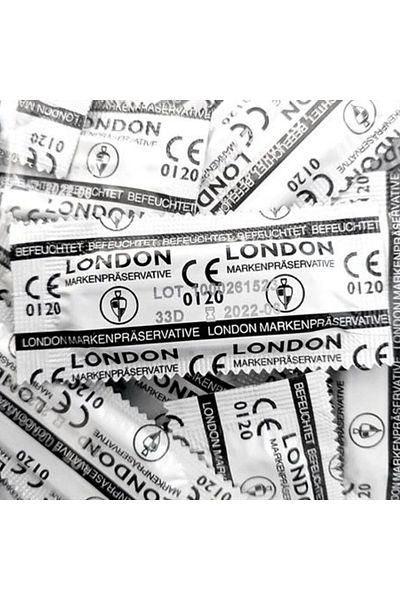 Durex Prezervative clasice LONDON de Durex, albe, - 500