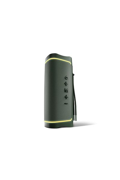 Band&Roll Głośnik Energy Sistem z diodami RGB | Yume | 15 W | Wodoodporny | Bluetooth | Zielony