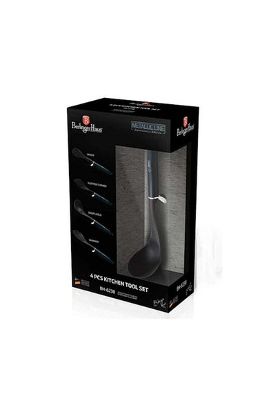 Berlinger Haus 4-piece kitchen utensil set, Berlinger Haus, Aquamarine Collection, BH 6238