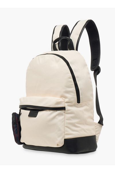 Lee Cooper حقيبة ظهر مدرسية متينة مع سحاب إغلاق وحقيبة - 31 × 15 × 41 سم