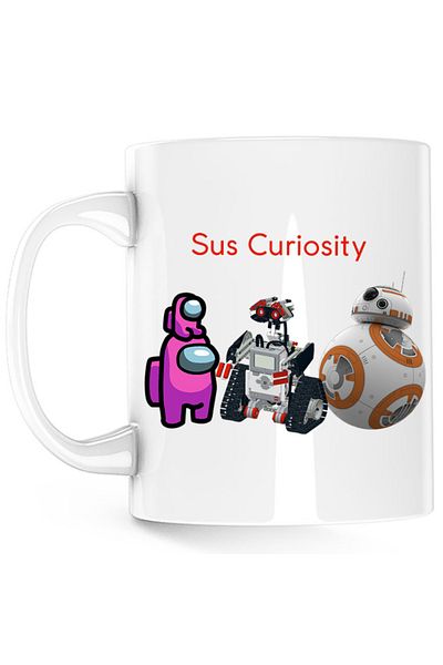 OEM Cana Amon Curiosity NASA Star Wars Robots, alba, 330 ml