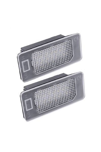 BGRJ Automotive LED license plate lights Skoda Octavia 3, Superb Combi, Rapid, Fabia