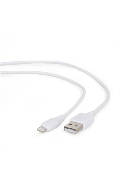 Cablexpert | Kabel Lightning | Męski | 4-pinowy USB Typ A | Apple Lightning | Biały | 1 m