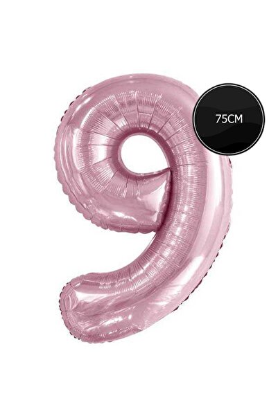 Bp Bizden Pastacılık 75cm 9 Number Foil Balloon Pink