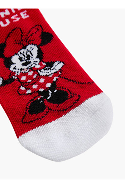 Disney Minnie Mouse Print Ankle Lenghth Socks - Set of 3