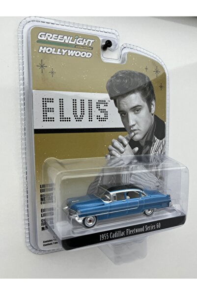 Greenlight 1/64 - Elvis Presley 1955 Cadillac Fleetwood Series 60 Blue