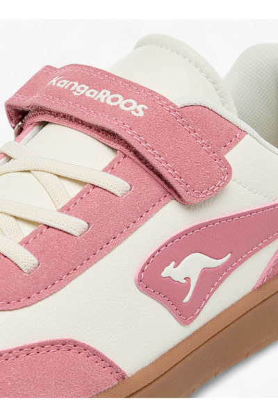 Kangaroos Women's Panelled Sneakers with Hook and Loop Closure