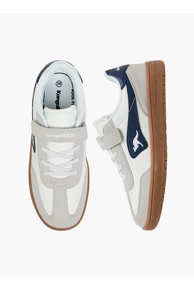 Kangaroos Women's Panelled Sneakers with Hook and Loop Closure