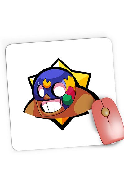 OEM Mousepad Gaming El Primo Brawl Stars, 21x19 cm