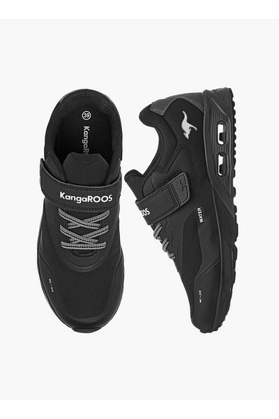 Kangaroos Women's Logo Print Sports Shoes with Hook and Loop Closure