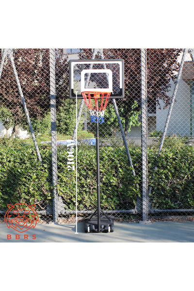 bbrs Teleskopik Genç Basketbol Potası 2 Boy(1.65m/2.10m)