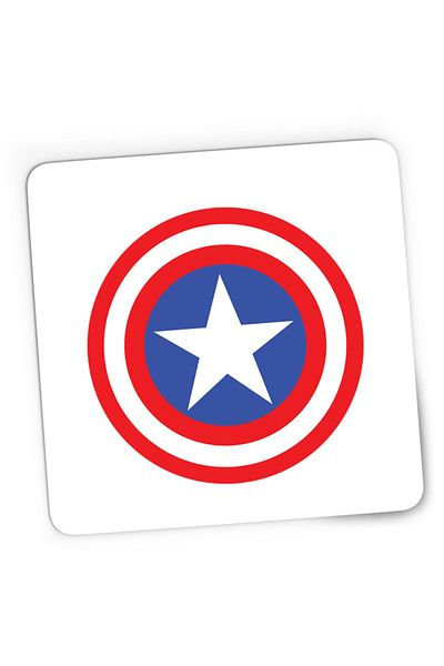 OEM Mousepad Gaming Captain America Cool Powerful Control Abilities, 21x19 см