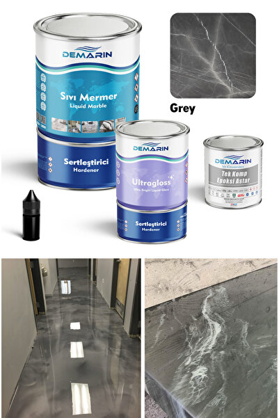 Demarin Sıvı Mermer Takım ( Liquid Marble Kit )