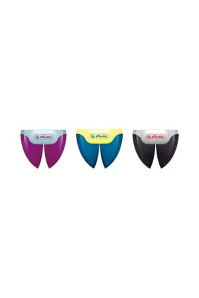 Herlitz Double Sharpener My.pen, Material Plastic, 3 Color Combinations