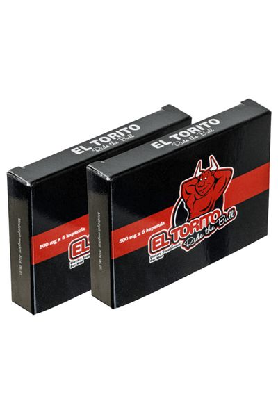 LOVENTA ELTORITO RIDE THE BULL food supplement, 6 capsules