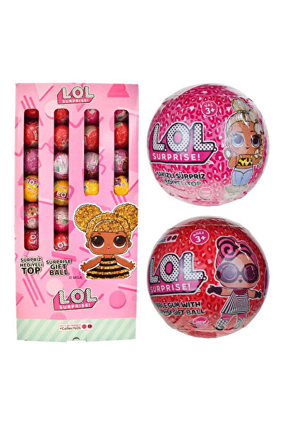 Gayoor LOL SÜRPRİZ SAKIZLI HEDİYELİ TOP STANDLI 15 GR *36'LI