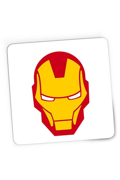 OEM Mousepad Gaming Ironman Logograph Symbol Marvel Comics Stan Lee, 21x19 см