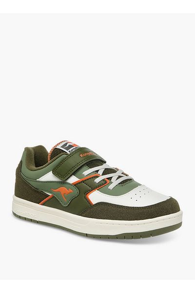 Kangaroos حذاء رياضي نسائي متعدد الألواح مع إغلاق بخطاف وحلقة