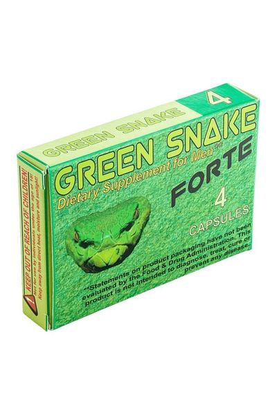LOVENTA Supliment alimentar, Green Snake first, 4 capsule