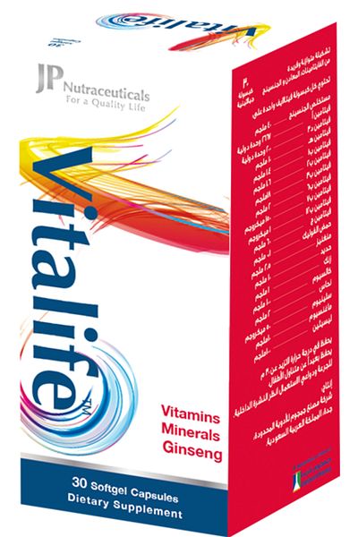 JAMJOOM PHARMA Vitalife Softgel Caps 30S