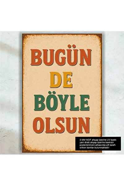 Hayat Poster Neka bude ovako i danas, smešni duhoviti citati, zidne natpise, ...