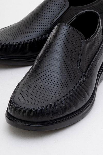 maximoda Естествена кожа, напълно анатомични, летни, перфорирани, мъжки обувки без връзки, вътрешна и външна кожа