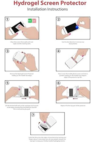 Generic Tech Skinners Samsung Hydrogel Anti Blue Light Anti-Blue Ray Screen Protector Pack Of Two
