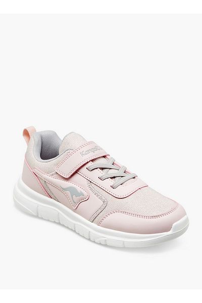 Kangaroos Girls' Panelled Sports Shoes with Hook and Loop Closure