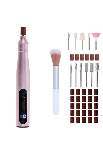 Adler Europe Adler | Set de unghii electrice | AD 2181 | 5 niveluri de putere | Roz
