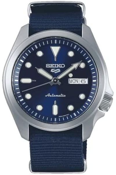 Seiko Men's Analogue Automatic Watch With Nylon Strap SRPE63K1