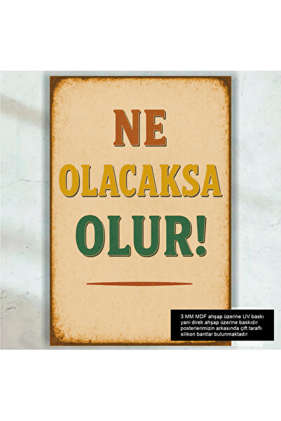 Hayat Poster šta god da se desi smešno duhovito oštro reči zidni grafit retro...