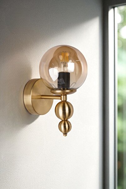 Lumexx YAREN ESKİTME BAL CAMLI APLİK