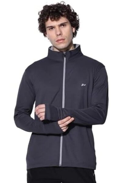 BLUE TYGA Sunscreen Jacket with UV Protection UPF 50+ Jacket with Breathability & Coolrush Technolog