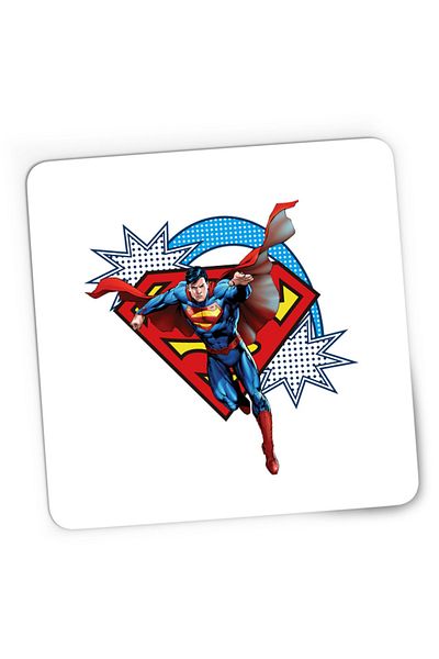 OEM Mousepad Gaming Superman Logo Retro Comics Illustration Cosplay, 21x19 см