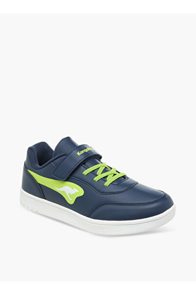 Kangaroos Women's Logo Print Sports Shoes with Hook and Loop Closure